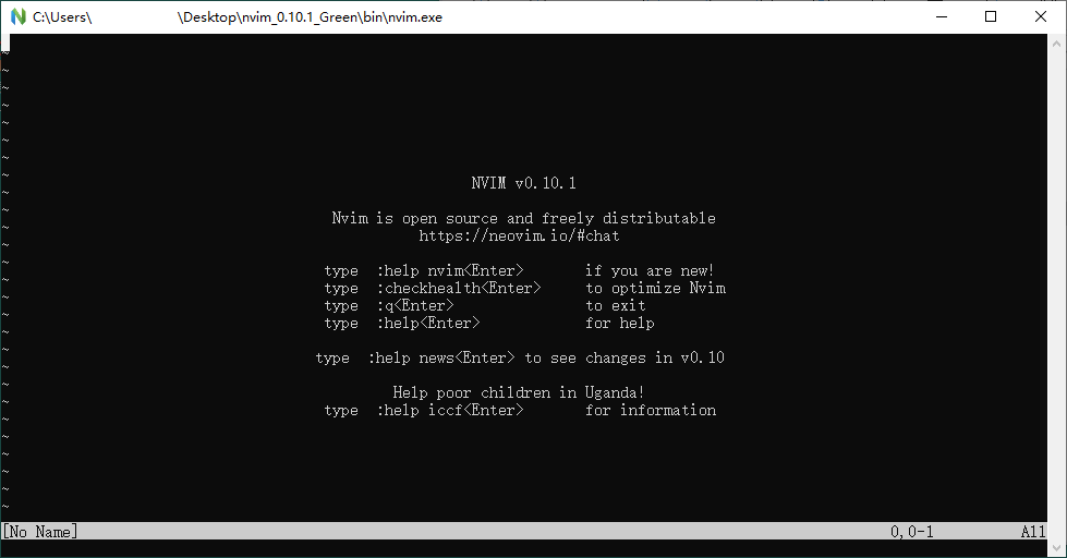 Neovim文本编辑器v0.10.3绿色版