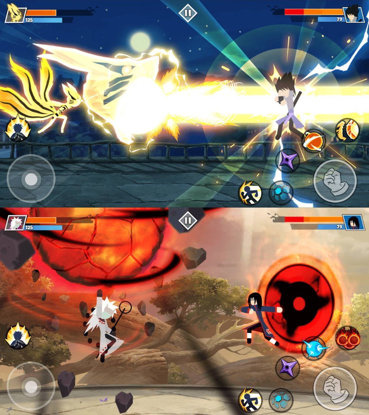 安卓火柴忍者格斗 v7.0(无限金钱，菜单)